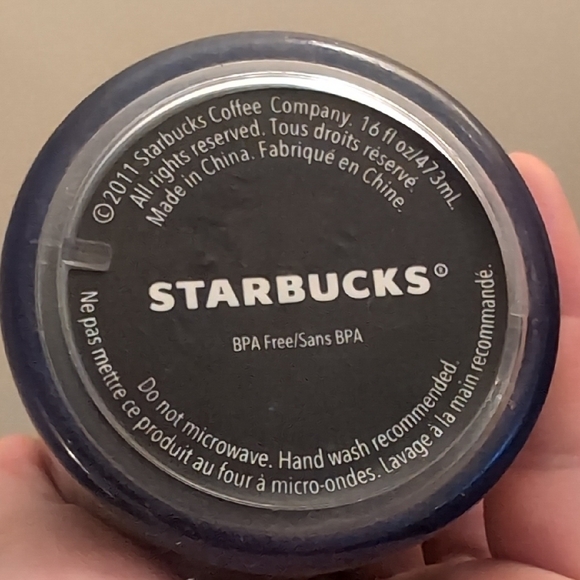 Starbucks Green and Black Tumbler 16oz - Picture 3 of 5